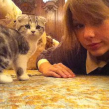 Taylor Swift ถ่ายรูปกับน้องแมวตัวใหม่สุดน่ารัก!!!