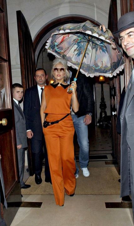 Lady Gaga Out & about in London