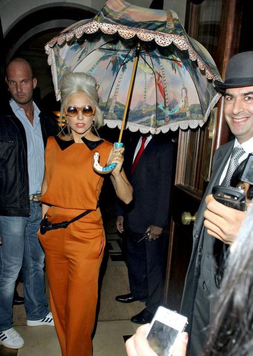 Lady Gaga Out & about in London