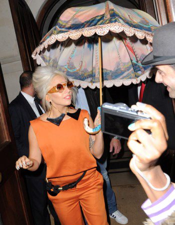 Lady Gaga Out & about in London