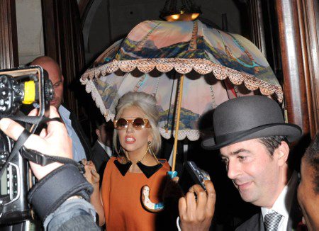 Lady Gaga Out & about in London