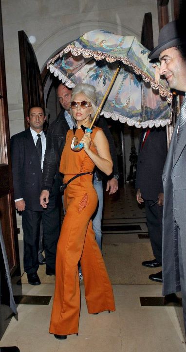 Lady Gaga Out & about in London
