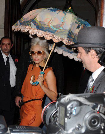 Lady Gaga Out & about in London