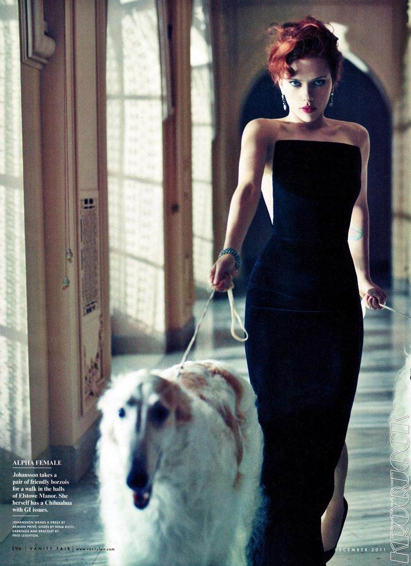 Scarlett Johansson @ Vanity Fair no.616 December 2011
