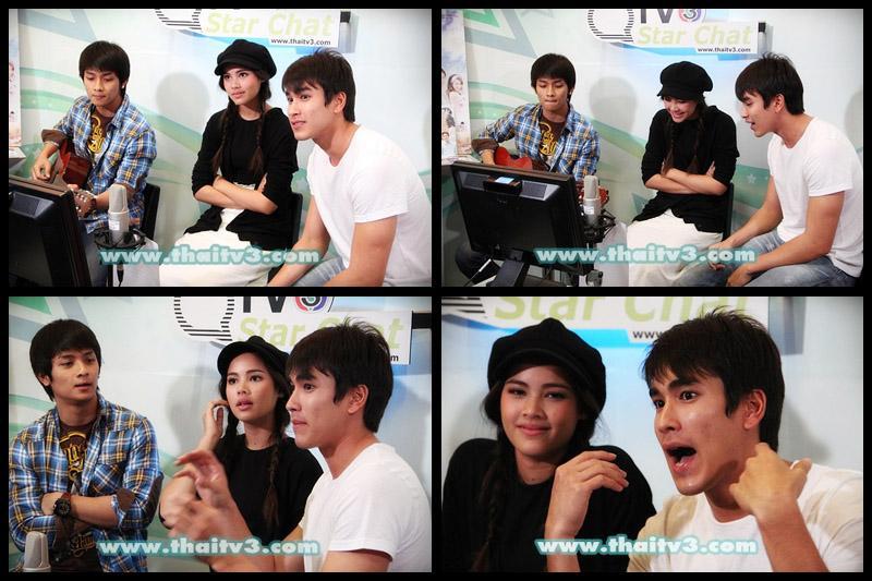 ญาญ่า & ณเดชน์ @ TV3 Star Chat เกมร้ายเกมรัก