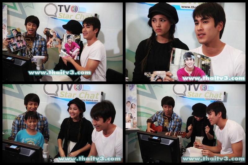 ญาญ่า & ณเดชน์ @ TV3 Star Chat เกมร้ายเกมรัก