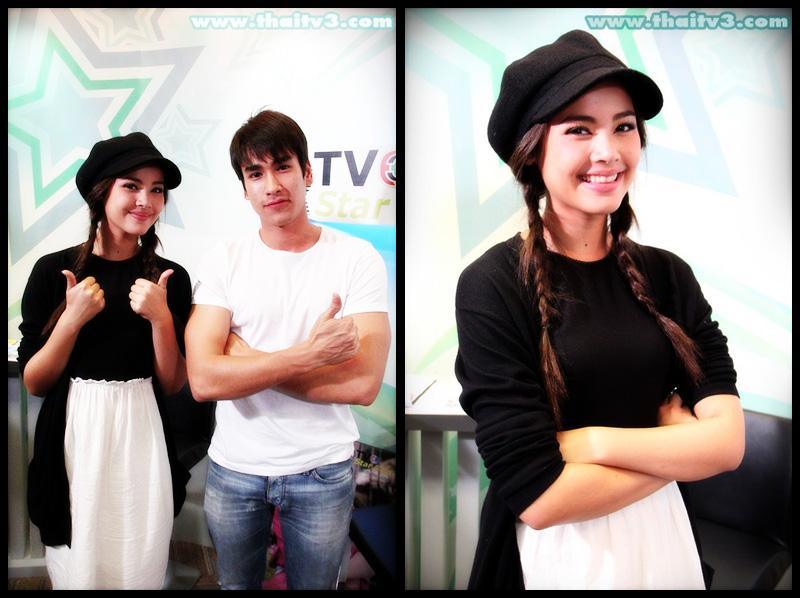 ญาญ่า & ณเดชน์ @ TV3 Star Chat เกมร้ายเกมรัก
