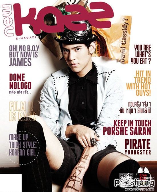 พอร์ช-ศรัณย์  @ KAZZ vol. 5 no. 54 November 2010