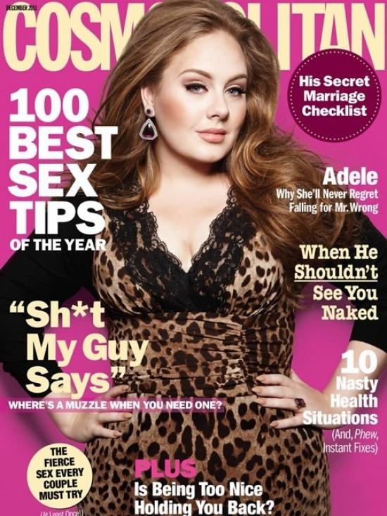 Adele @ Cosmopolitan US December 2011