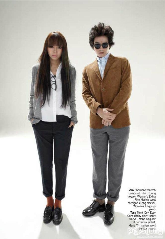 UNIQLO Shooting for HAMBURGER