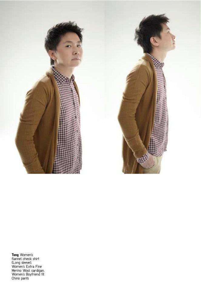 UNIQLO Shooting for HAMBURGER