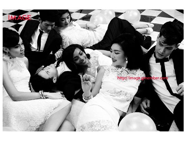 แพนเค้ก นำทีมนายแบบนางแบบหน้าใหม่สวมใส่ชุดสุดหรู @ IMAGE