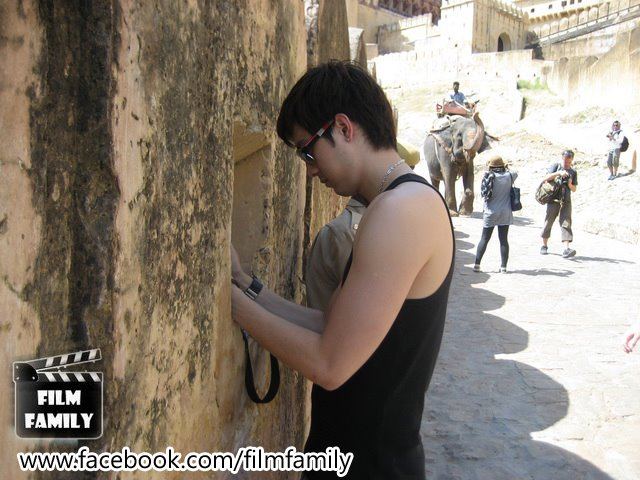 ฟิล์ม-รัฐภูมิ เบี้องหลังถ่ายแบบนิตยสาร honeymoon + travel @ อินเดีย