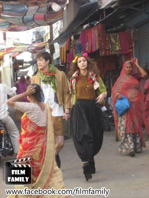 ฟิล์ม-รัฐภูมิ เบี้องหลังถ่ายแบบนิตยสาร honeymoon + travel @ อินเดีย