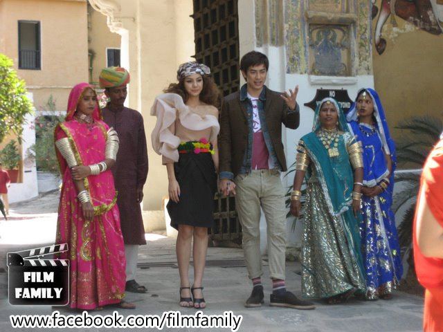 ฟิล์ม-รัฐภูมิ เบี้องหลังถ่ายแบบนิตยสาร honeymoon + travel @ อินเดีย