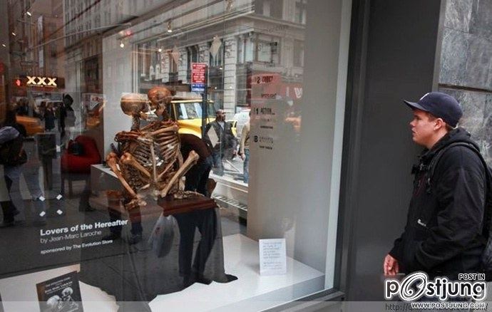 Sex skull caused a sensation in New York Exhibition