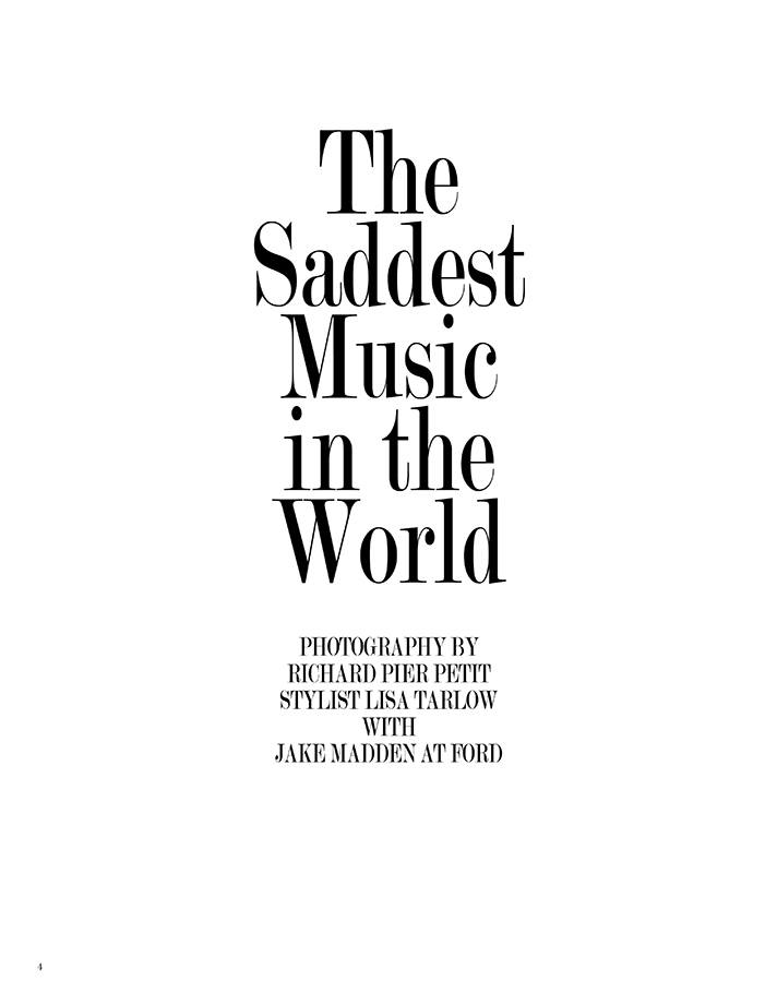 Jake Madden : THE SADDEST MUSIC IN THE WORLD