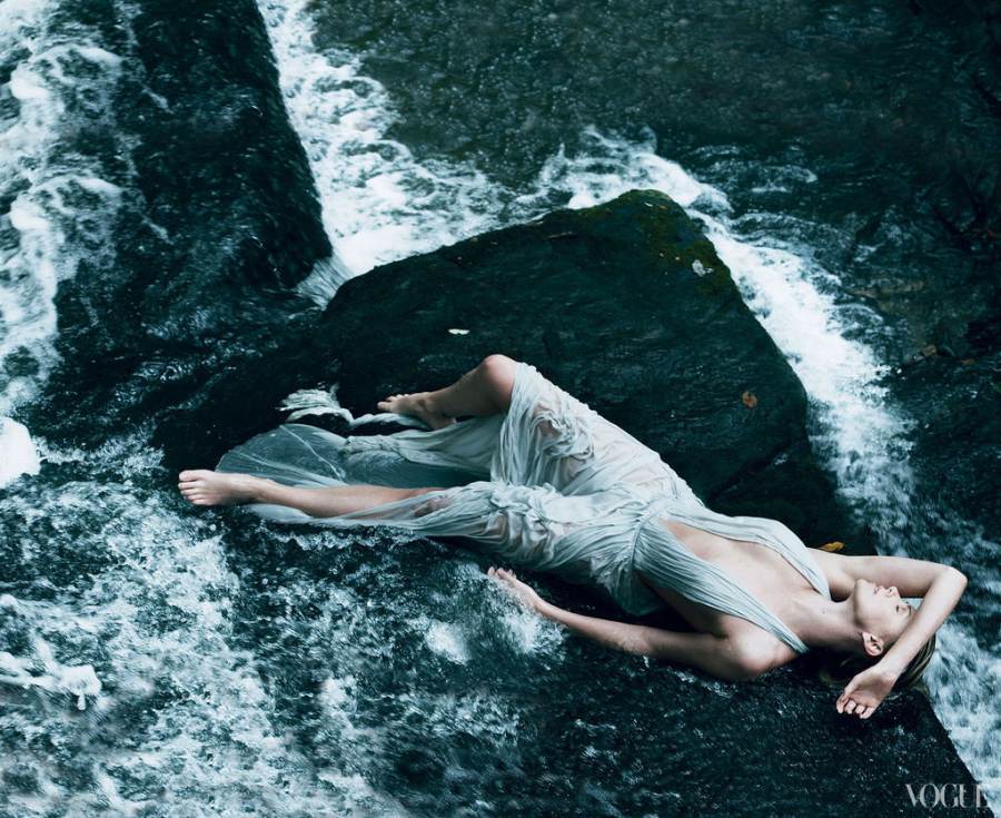 Charlize Theron @ Vogue US December 2011