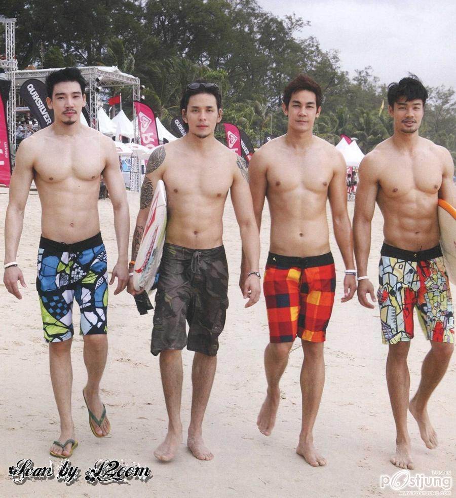 7 หนุ่มหล่อ ออนเดอะบีช @ VOLUME vol. 7 no.156 October 2011