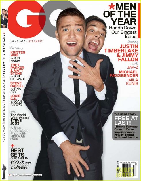 Justin Timberlake & Jimmy Fallon @  GQ US December 2011