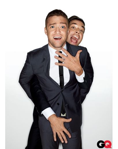 Justin Timberlake & Jimmy Fallon @  GQ US December 2011