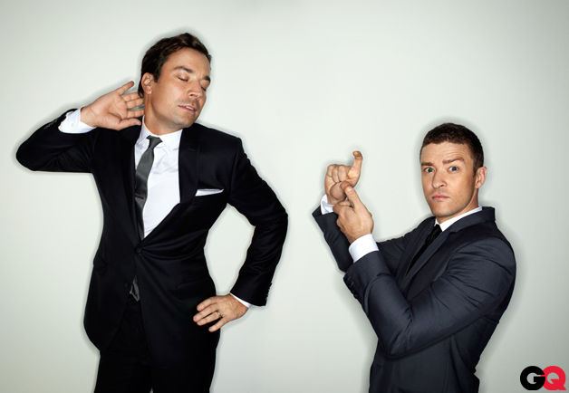 Justin Timberlake & Jimmy Fallon @  GQ US December 2011