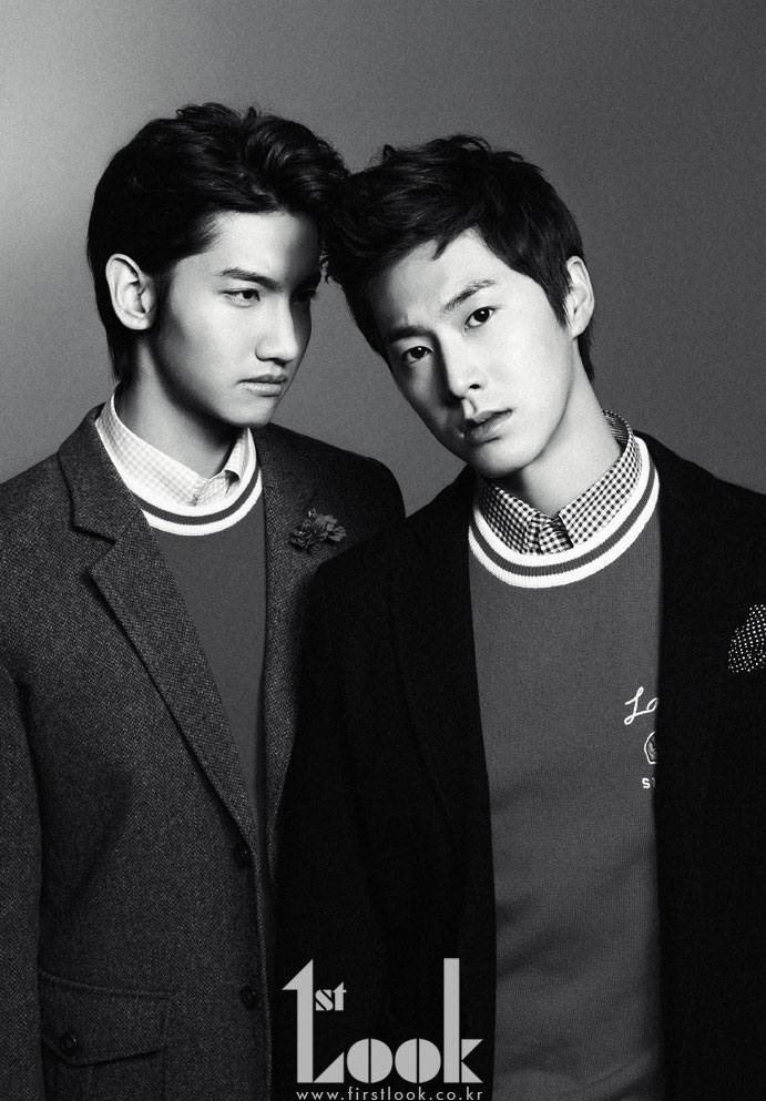 Yunho & Changmin photoshoot for 1st Look vol.9