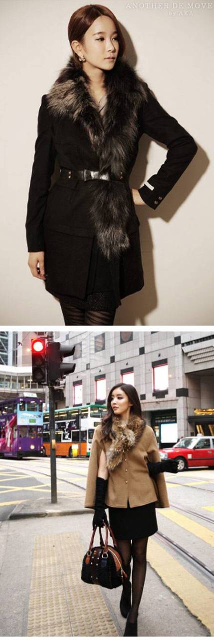 แฟชั่น ผ้าพันคอขนเฟอร์นุ่ม ๆ สไตล์คุณหนูไฮโซ