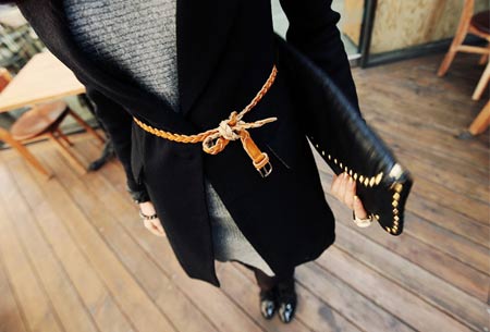 แฟชั่น คาดเข็มขัดเพิ่มความชิค