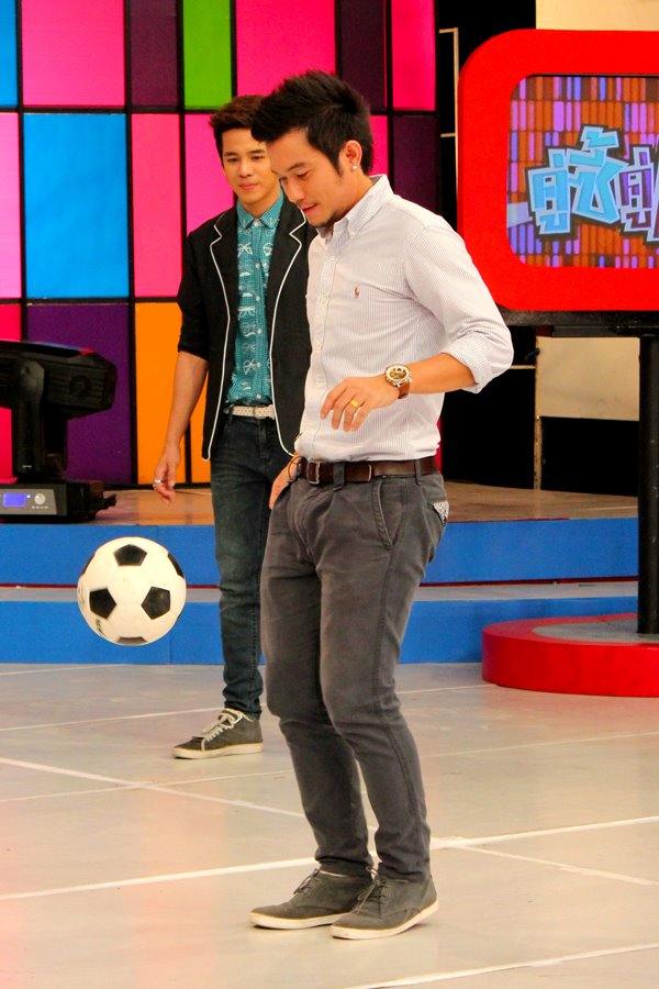 ลีซอ-ธีรเทพ & แมท-ปิยชาติ บันทึกเทปรายการ "คู่ซี้คู่แซบ"