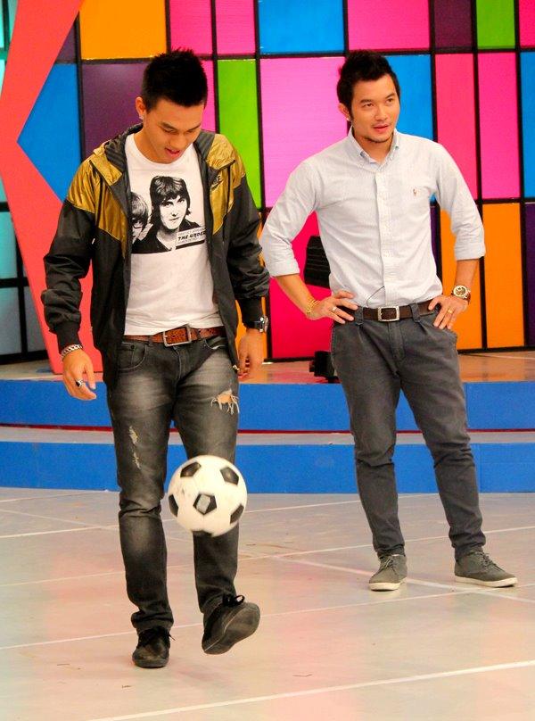 ลีซอ-ธีรเทพ & แมท-ปิยชาติ บันทึกเทปรายการ "คู่ซี้คู่แซบ"