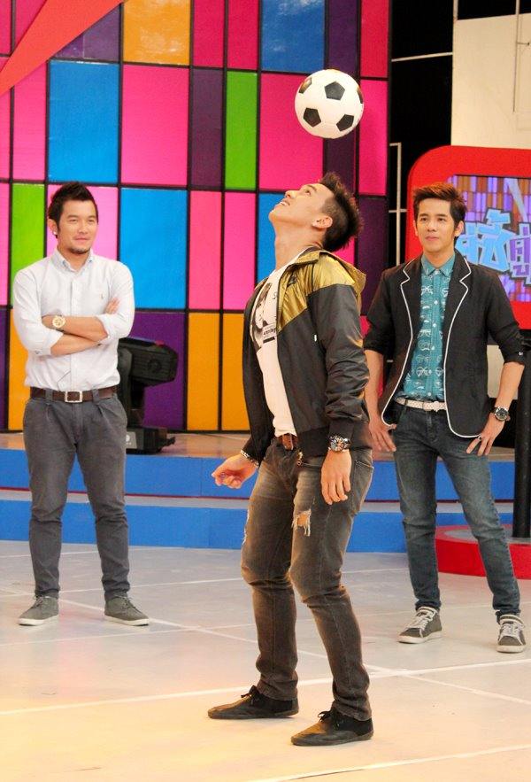 ลีซอ-ธีรเทพ & แมท-ปิยชาติ บันทึกเทปรายการ "คู่ซี้คู่แซบ"