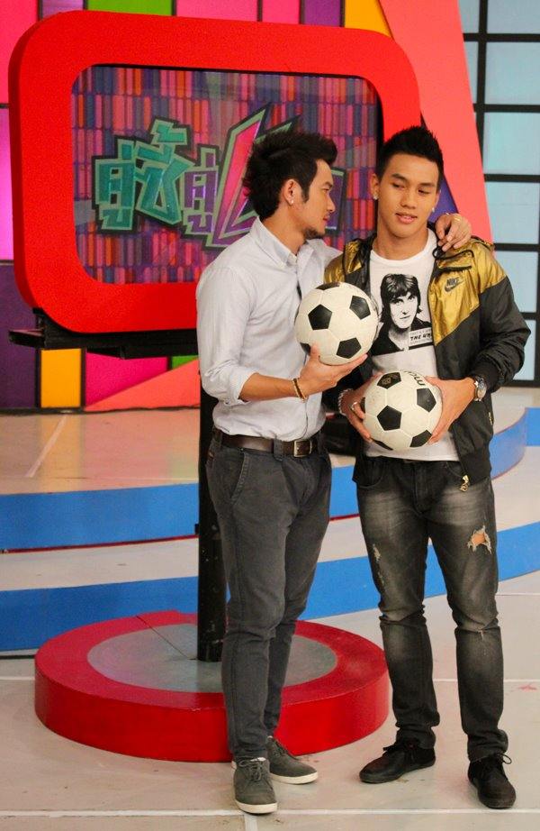 ลีซอ-ธีรเทพ & แมท-ปิยชาติ บันทึกเทปรายการ "คู่ซี้คู่แซบ"