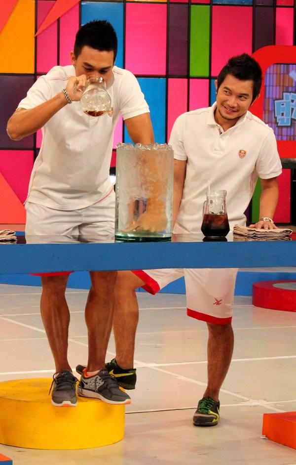 ลีซอ-ธีรเทพ & แมท-ปิยชาติ บันทึกเทปรายการ "คู่ซี้คู่แซบ"