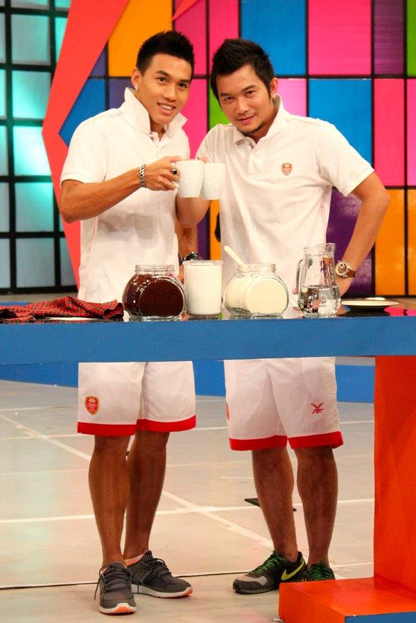 ลีซอ-ธีรเทพ & แมท-ปิยชาติ บันทึกเทปรายการ "คู่ซี้คู่แซบ"