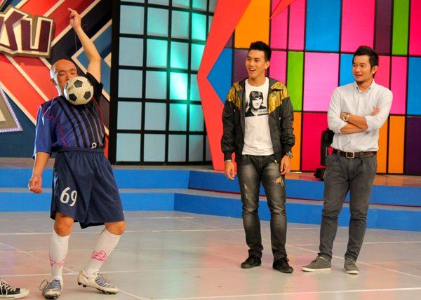 ลีซอ-ธีรเทพ & แมท-ปิยชาติ บันทึกเทปรายการ "คู่ซี้คู่แซบ"