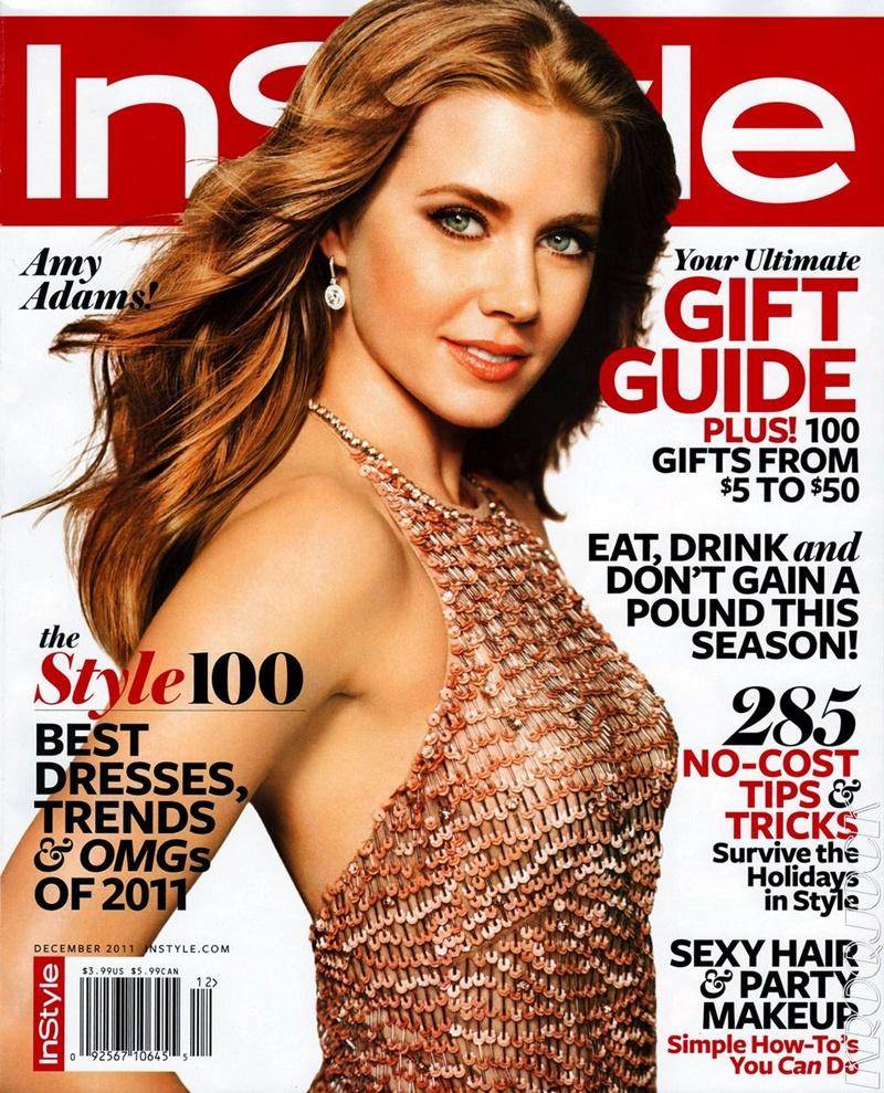 Amy Adams @ InStyle US December 2011