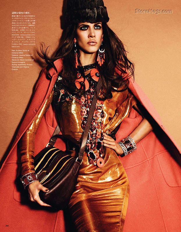 Aymeline Valade @ Vogue Japan December 2011
