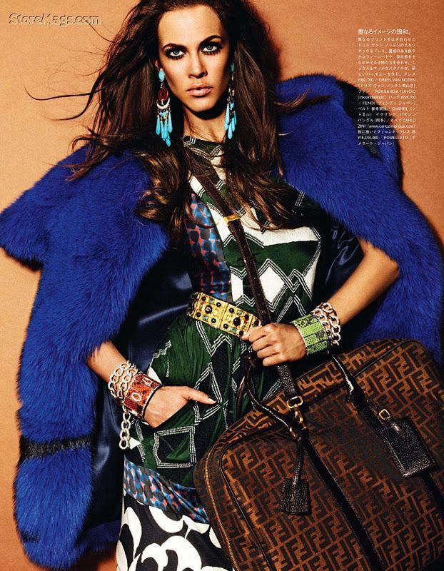 Aymeline Valade @ Vogue Japan December 2011