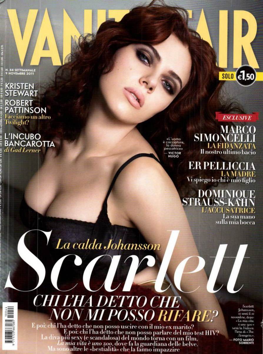 Scarlett Johansson @ Vanity Fair Italy November 2011