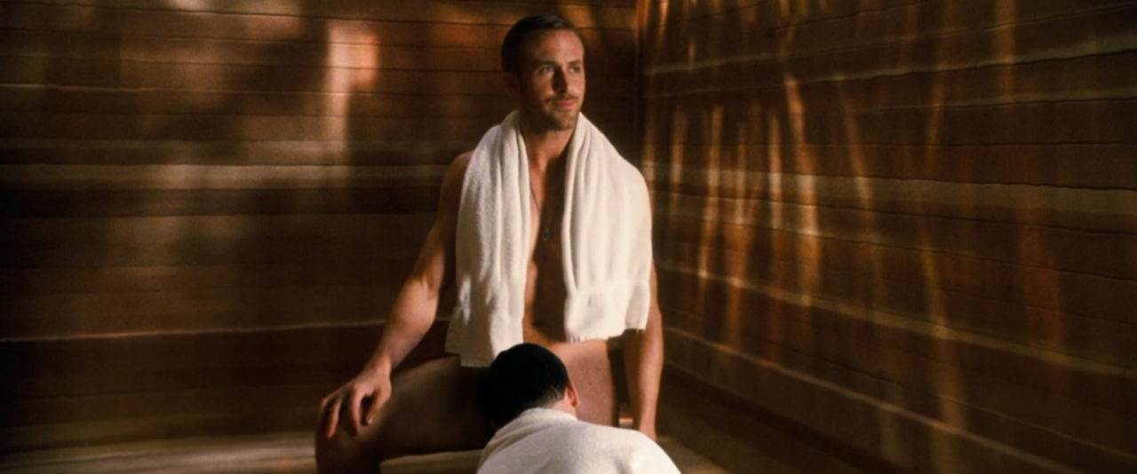 Ryan Gosling Scantily Clad in Crazy, Stupid, Love