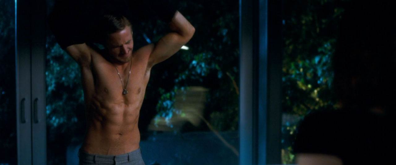 Ryan Gosling Scantily Clad in Crazy, Stupid, Love