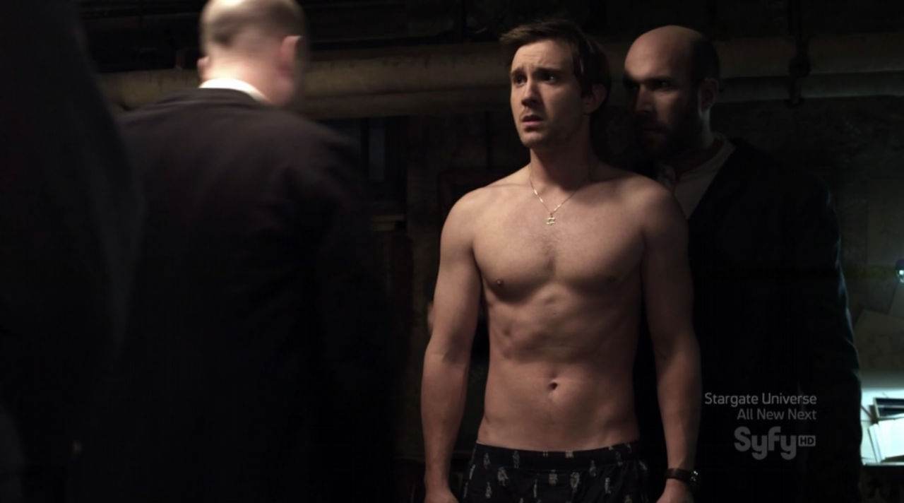 Sam Huntington & Sam Witwer Shirtless in Being Human Ep 1&times;09 and 1&times;10