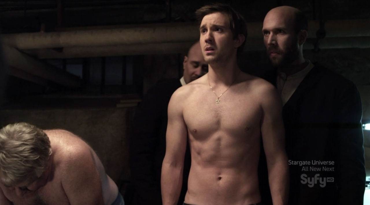Sam Huntington & Sam Witwer Shirtless in Being Human Ep 1&times;09 and 1&times;10