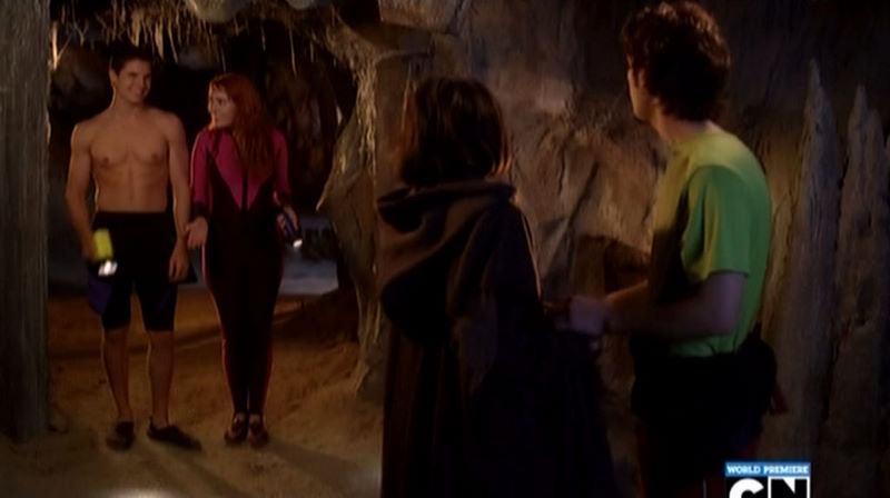 Robbie Amell Shirtless in Scooby-Doo! Curse of the Lake Monster