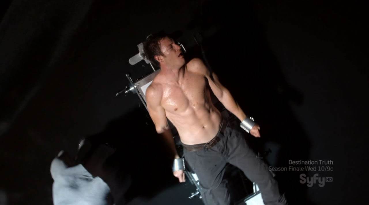 Tahmoh Penikett Shirtless in SyFy Film "Riverworld"