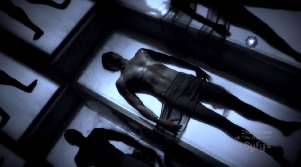 Tahmoh Penikett Shirtless in SyFy Film "Riverworld"