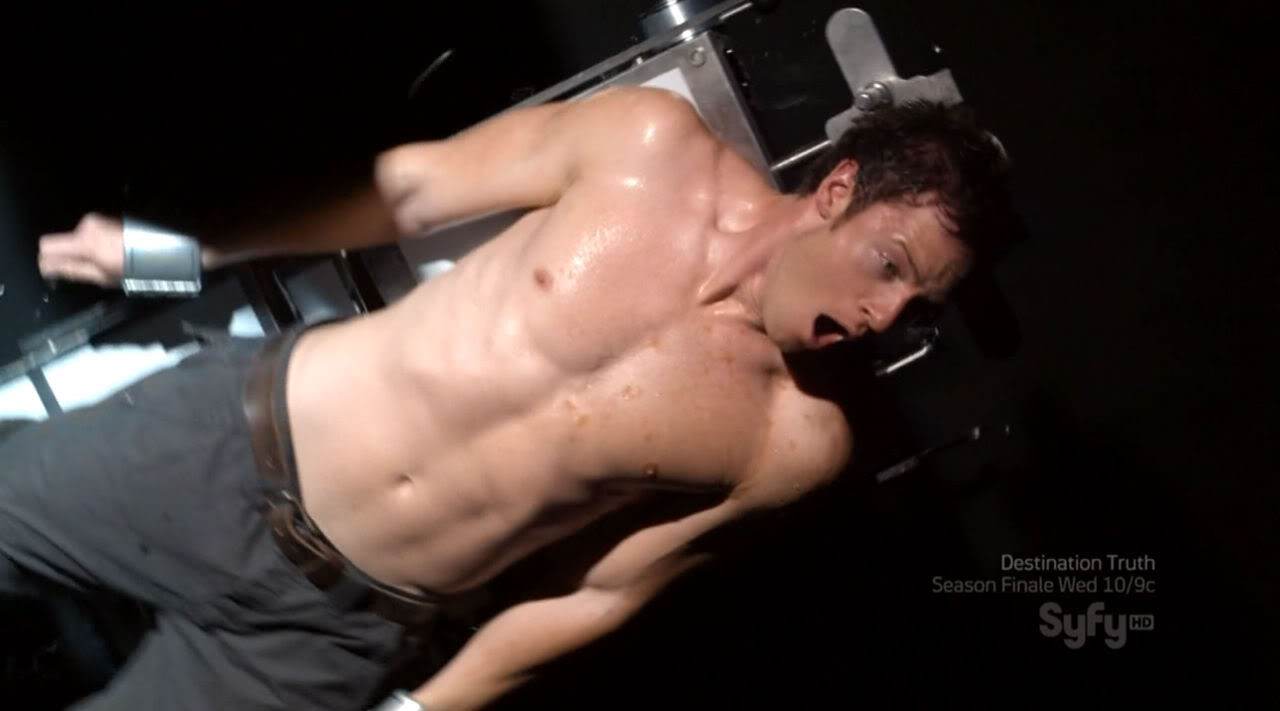 Tahmoh Penikett Shirtless in SyFy Film "Riverworld"