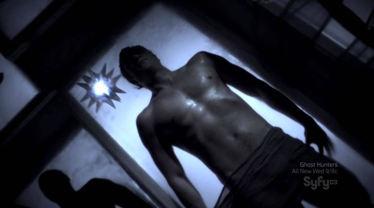 Tahmoh Penikett Shirtless in SyFy Film "Riverworld"