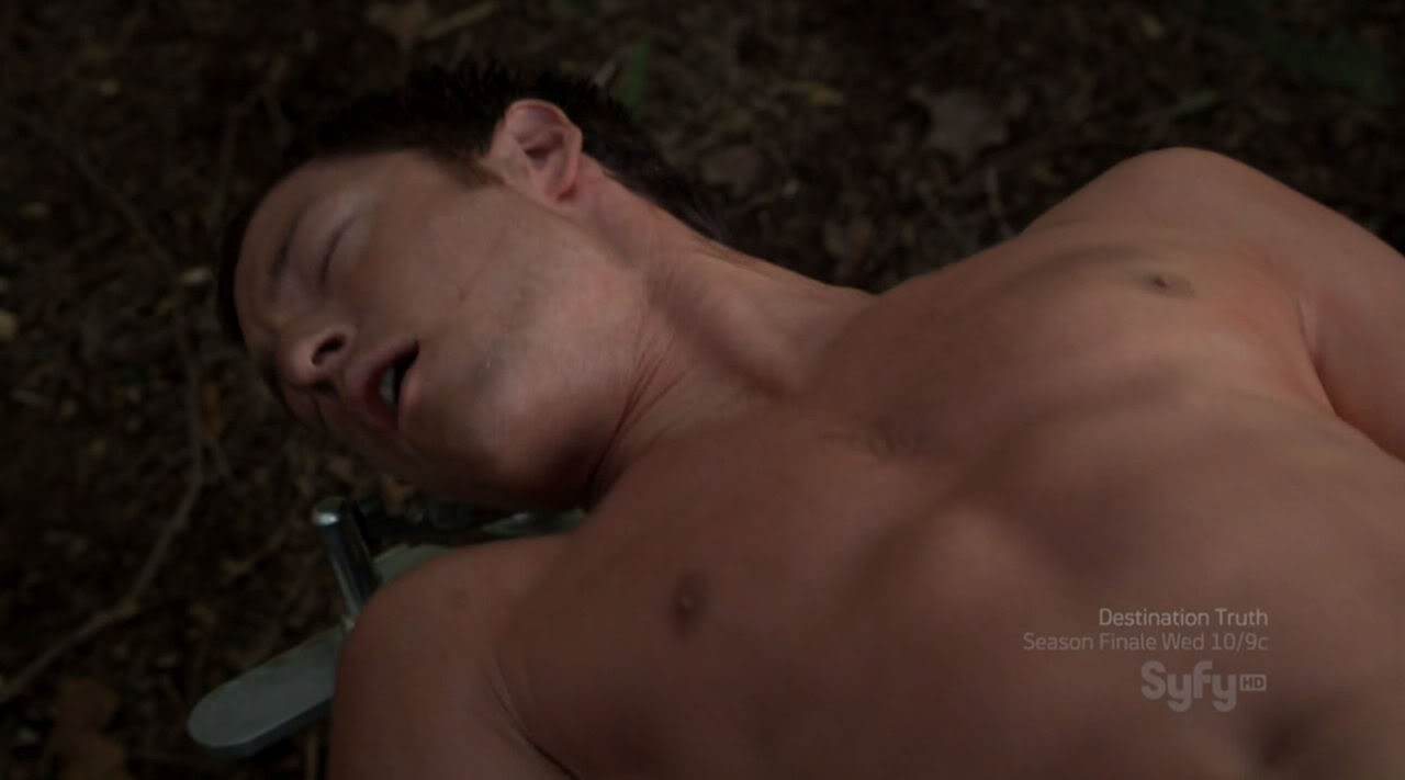 Tahmoh Penikett Shirtless in SyFy Film "Riverworld"